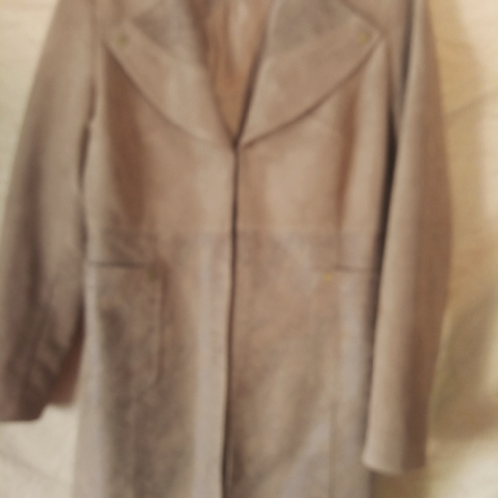 Suade coat by tribal